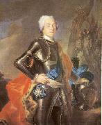 Portrait of Johann Georg, Chevalier de Saxe Louis de Silvestre